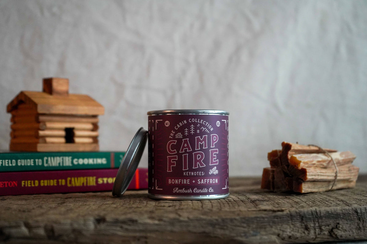 Campfire | Bonfire + Saffron Soy Candle