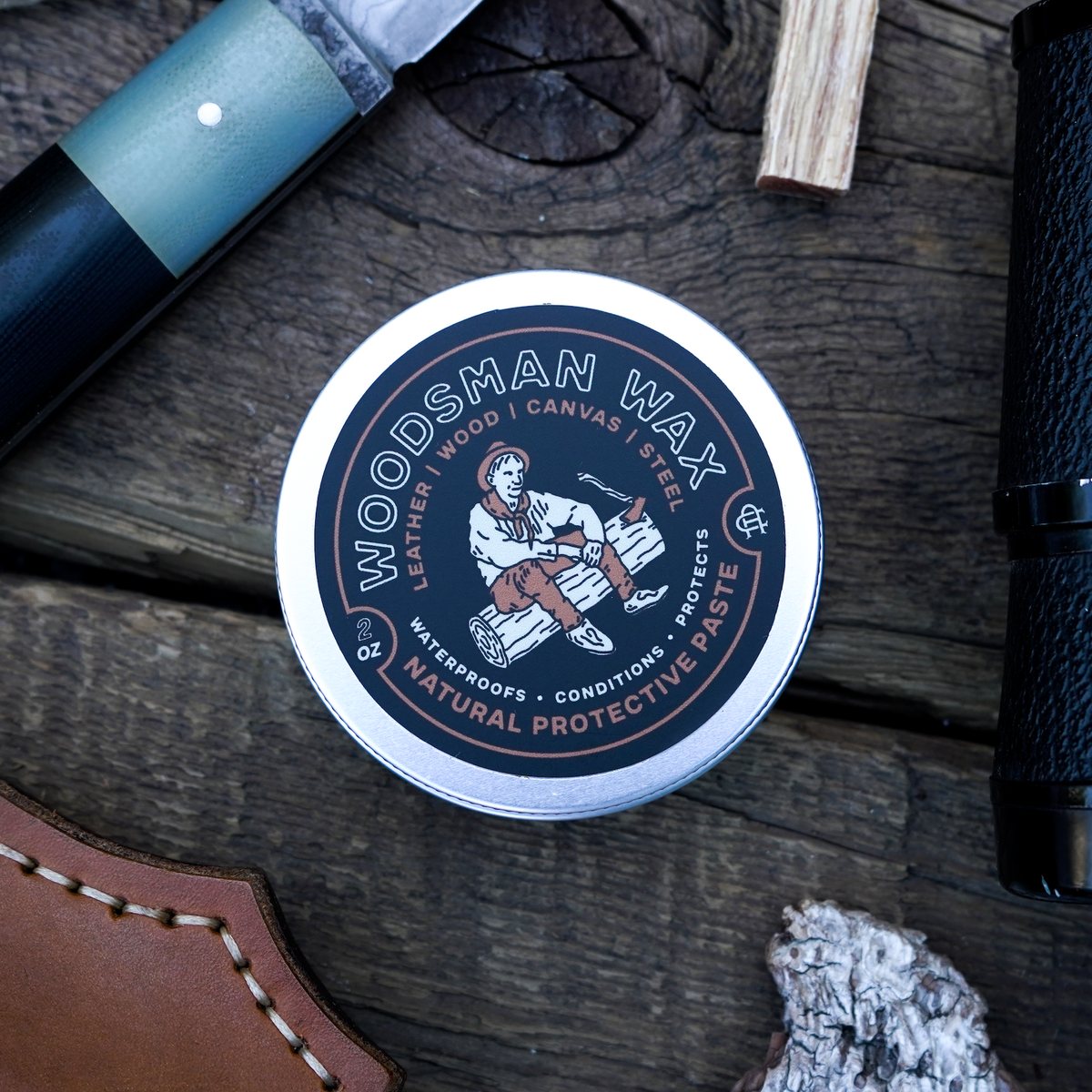 Woodsman Wax | Leather + Gear Protective Paste