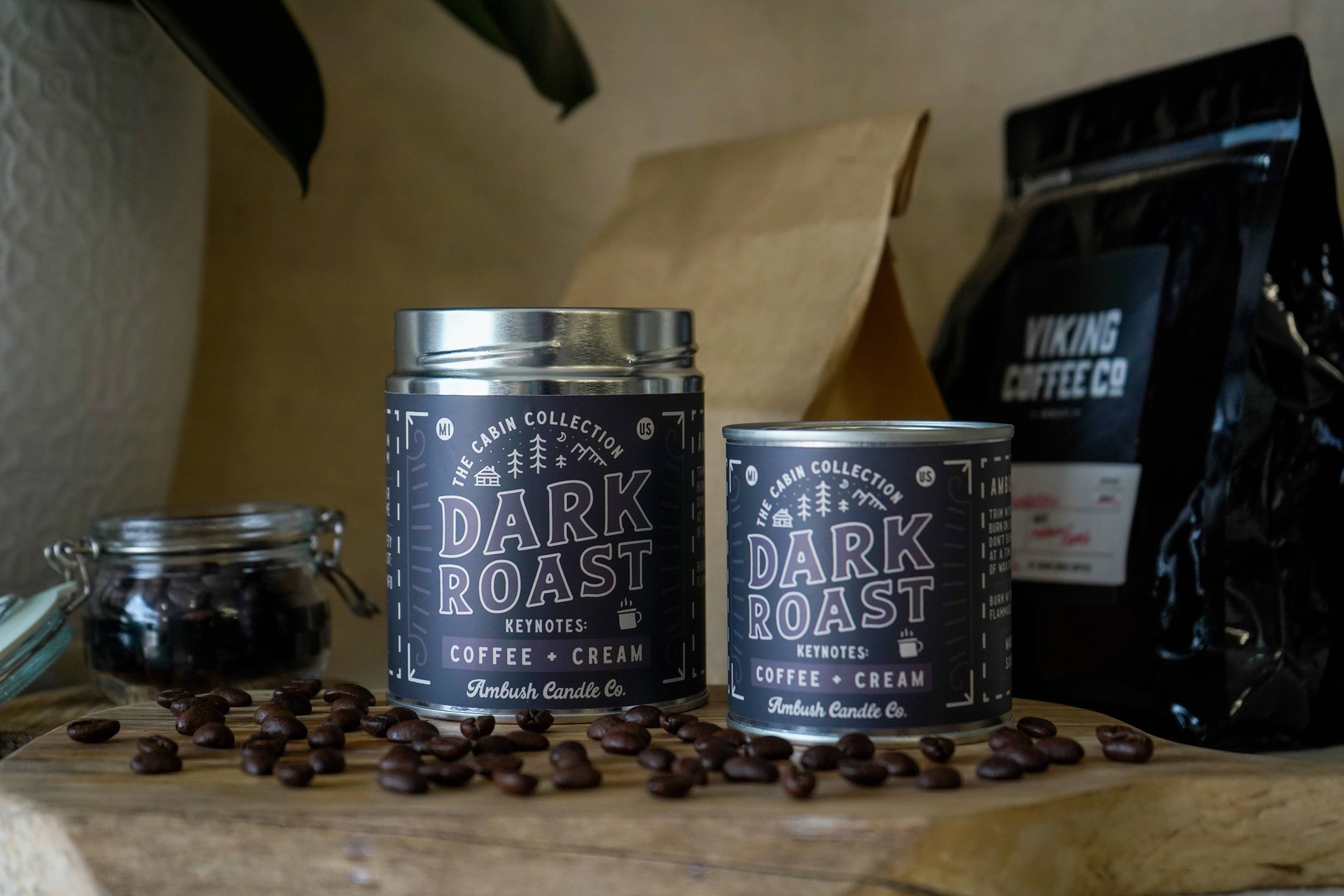 Dark Roast | Coffee + Cream Soy Candle