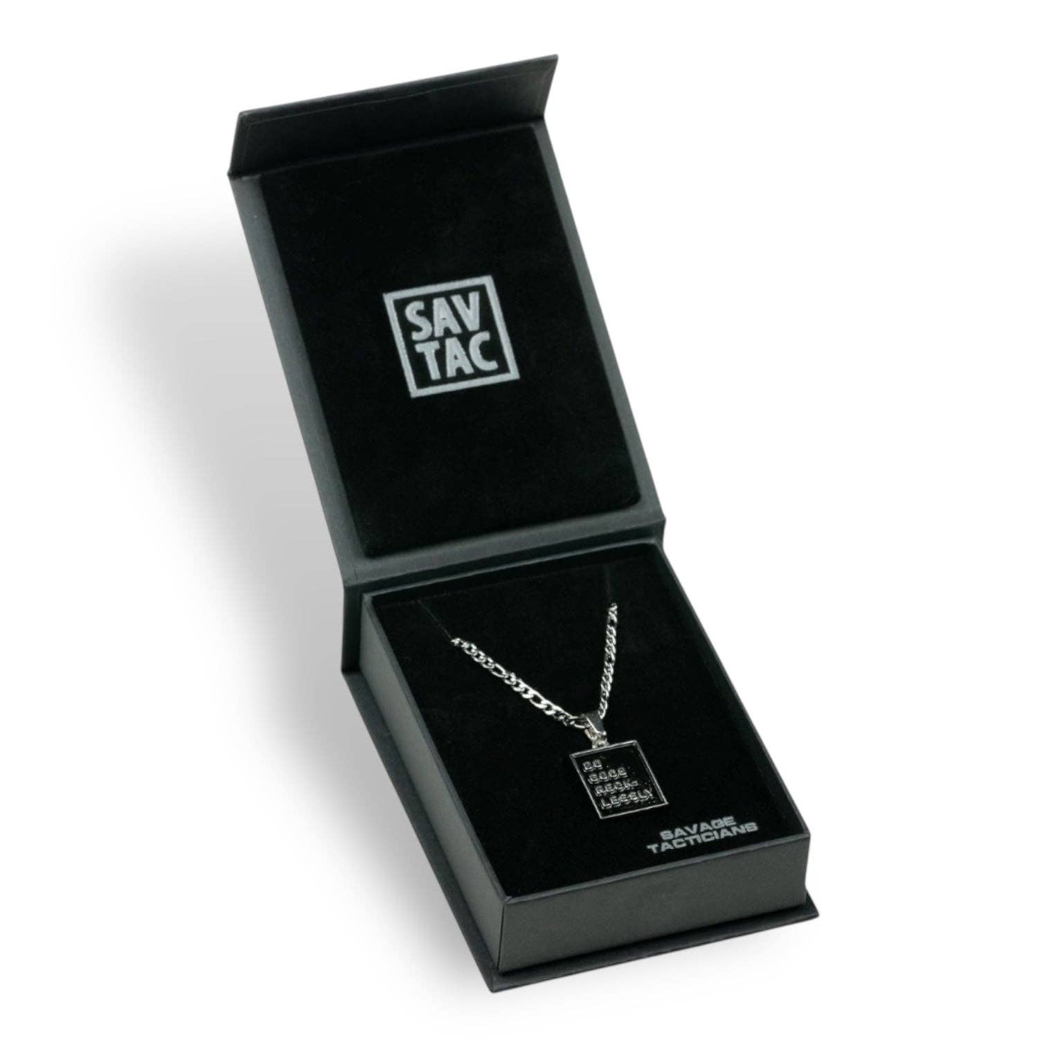 Do Good Recklessly Pendant & Chain