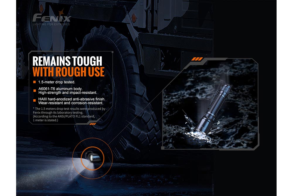 Fenix TK20R V2.0 Rechargeable Flashlight - 3000 lumens