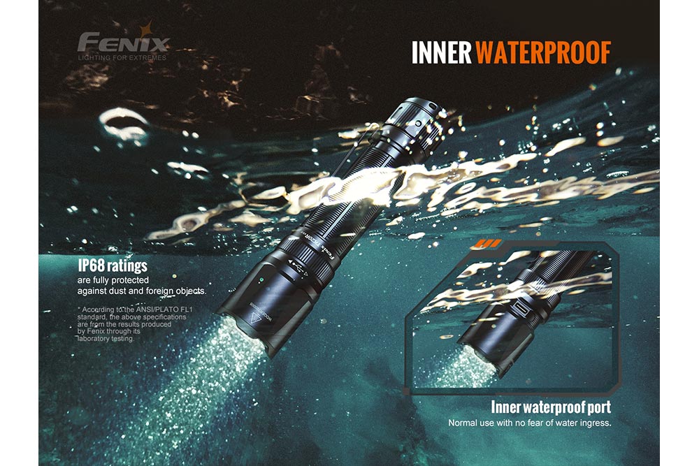 Fenix TK20R V2.0 Rechargeable Flashlight - 3000 lumens