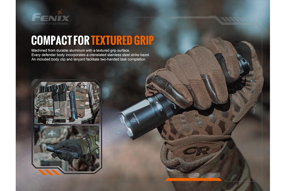 Fenix TK20R V2.0 Rechargeable Flashlight - 3000 lumens