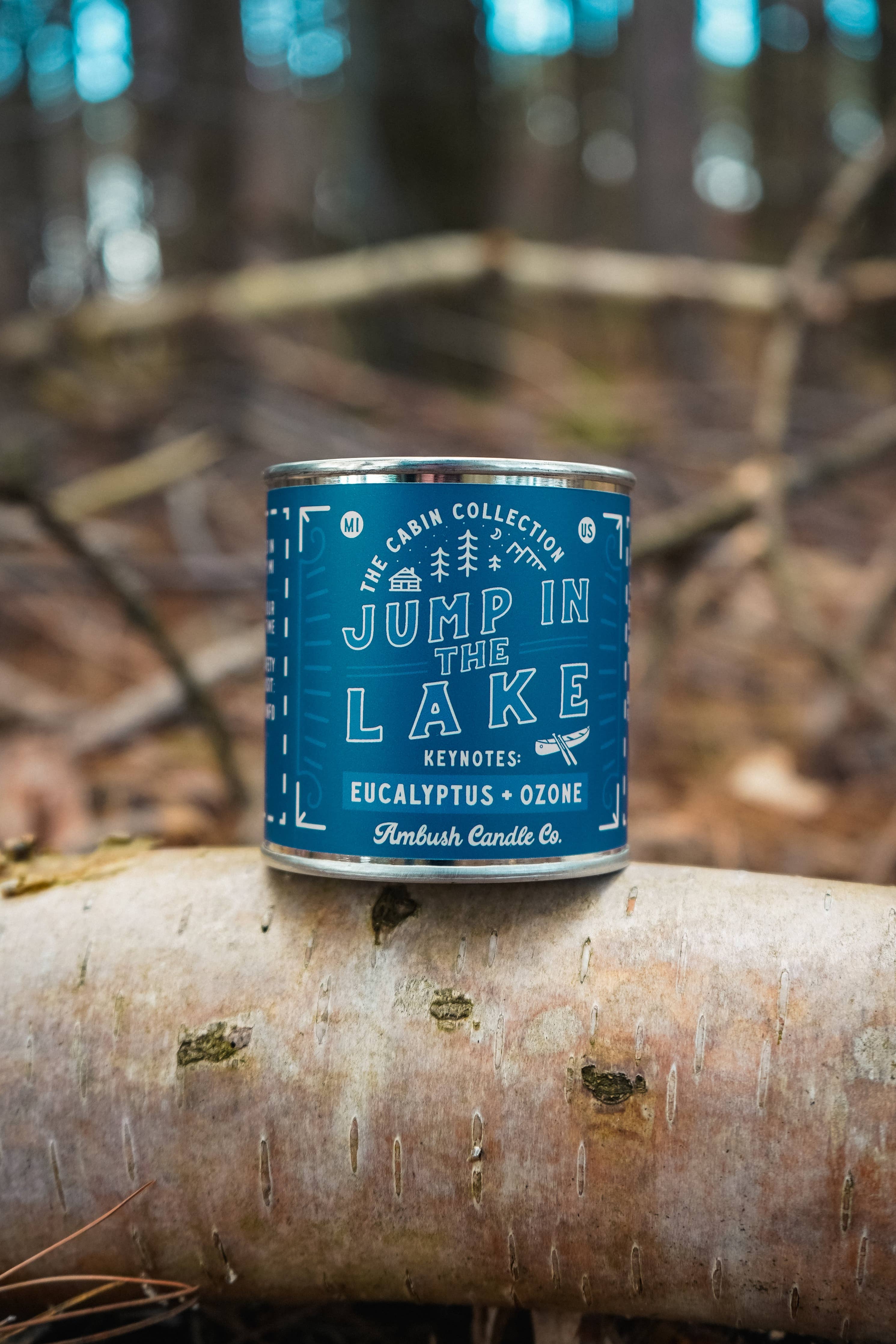 Jump In The Lake | Eucalyptus + Ozone Soy Candle