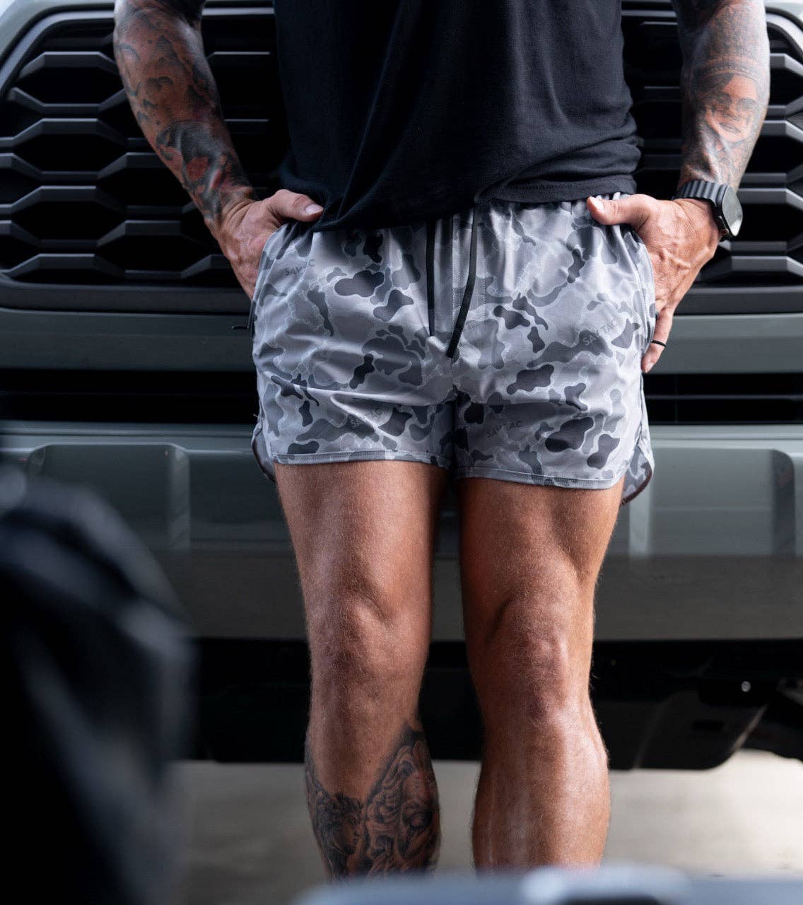 Apex Shorts, Tiger Stripe