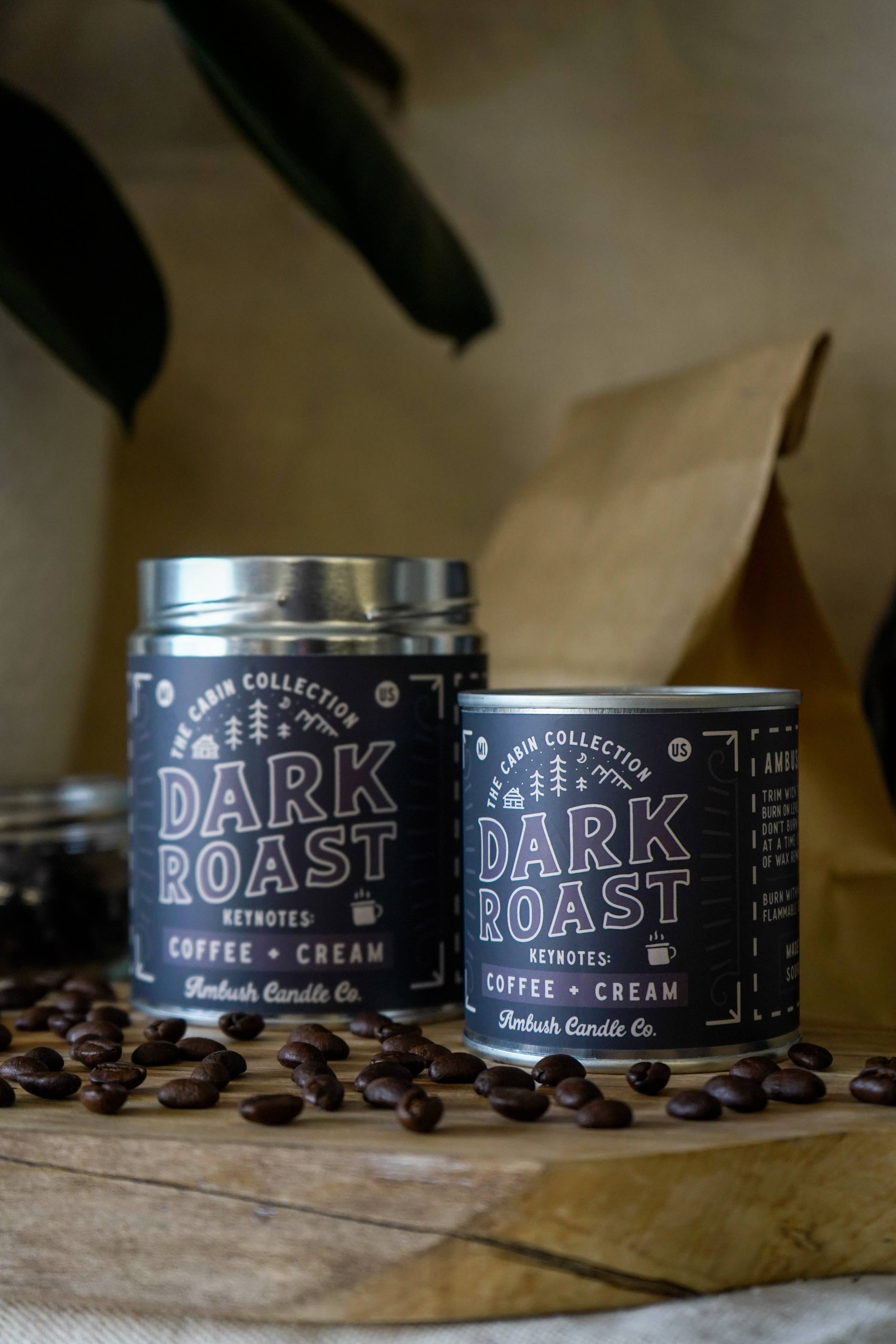 Dark Roast | Coffee + Cream Soy Candle