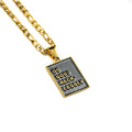 Do Good Recklessly Pendant & Chain