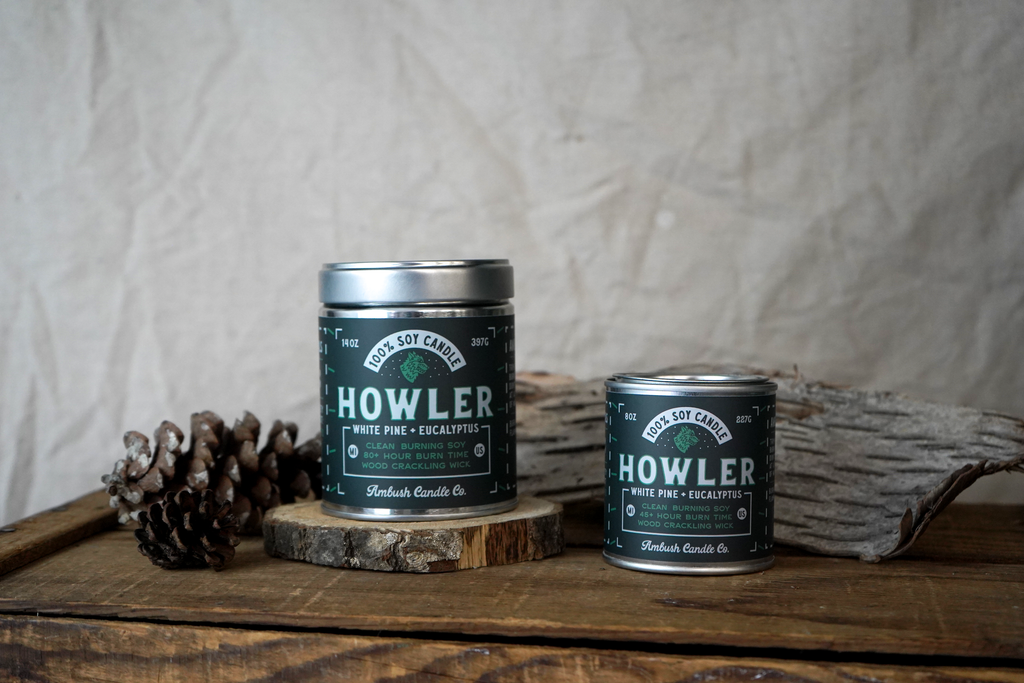 Howler | White Pine + Eucalyptus 8oz Soy Candle