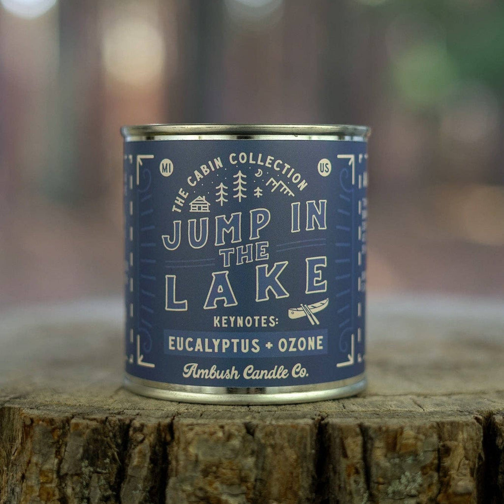 Jump In The Lake | Eucalyptus + Ozone Soy Candle