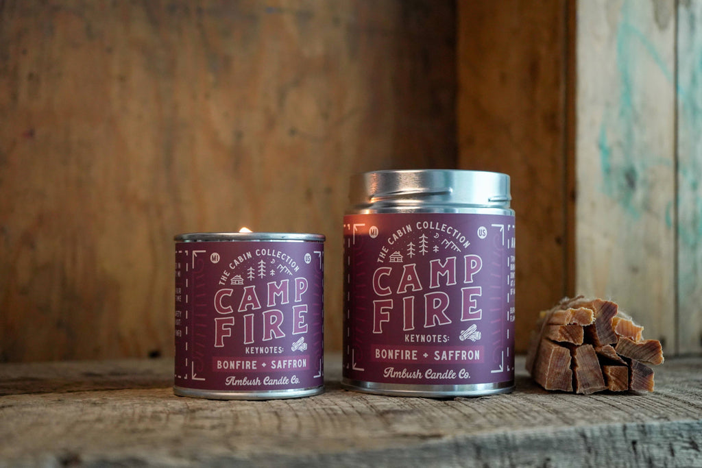 Campfire | Bonfire + Saffron Soy Candle