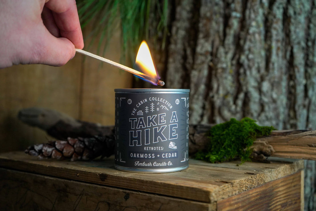 Take A Hike | Oakmoss + Cedar Soy Candle