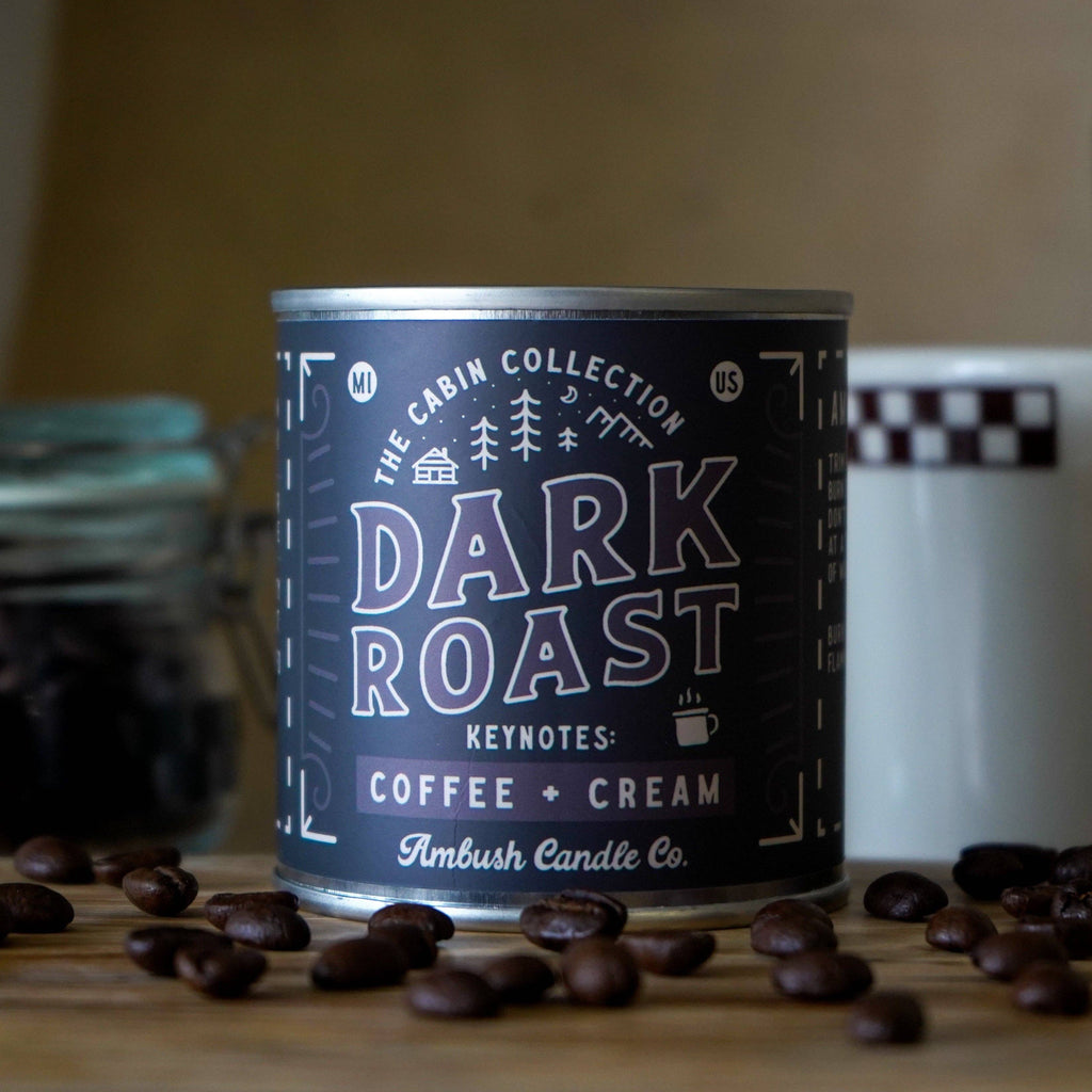 Dark Roast | Coffee + Cream Soy Candle