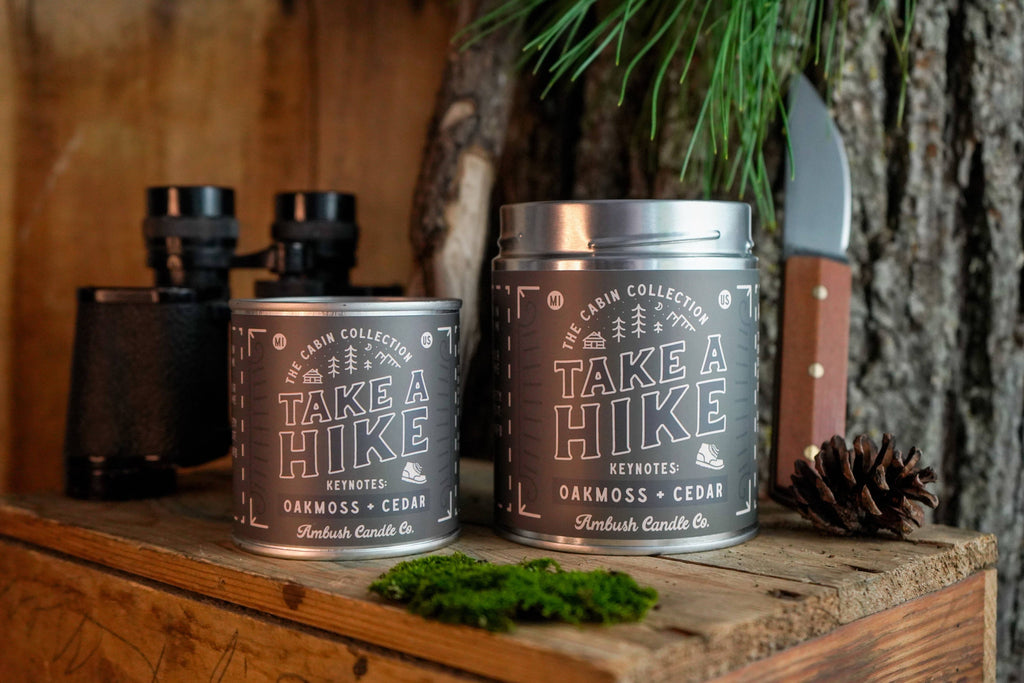 Take A Hike | Oakmoss + Cedar Soy Candle