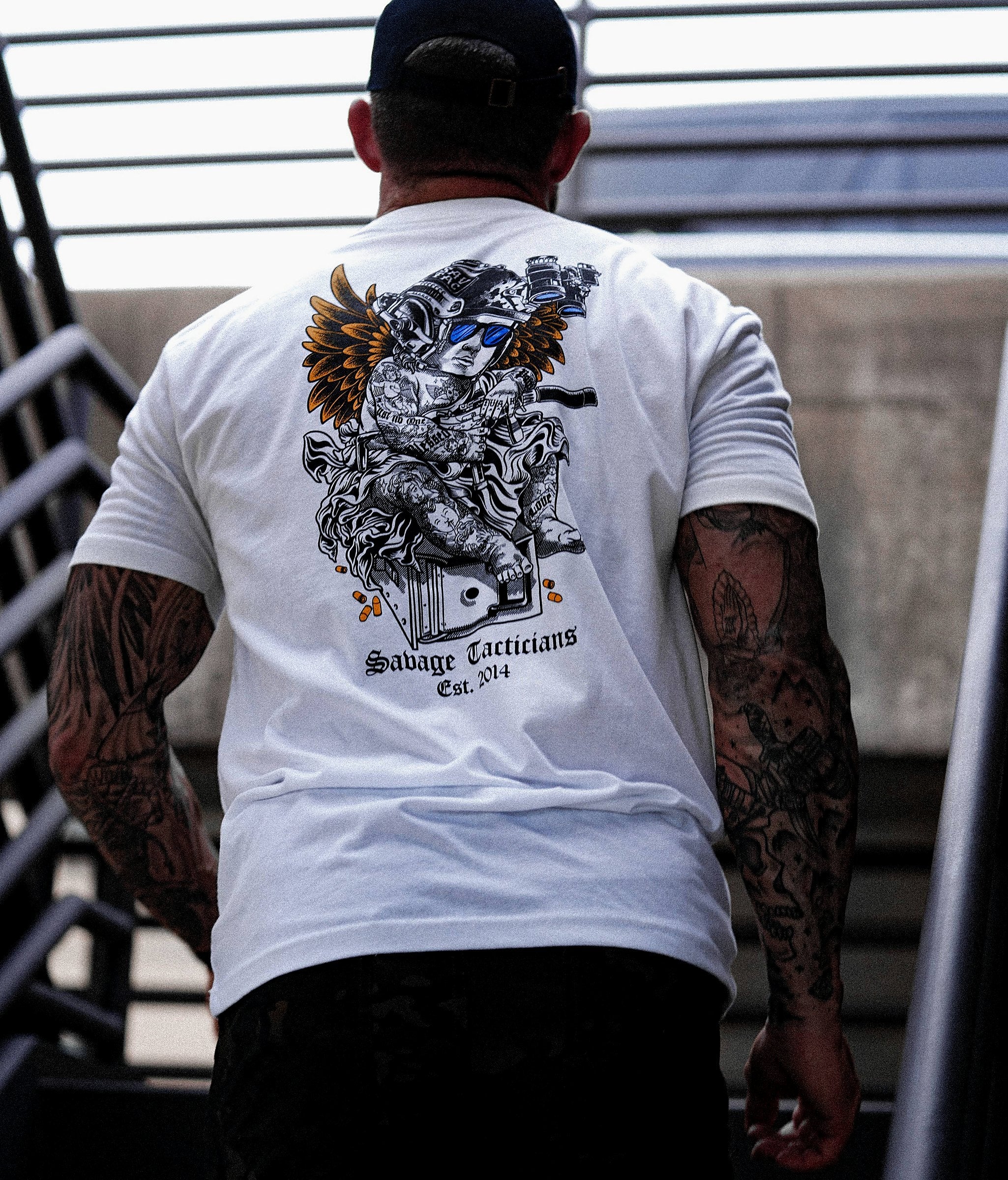 Savage Tacticians Guardian Angel tee