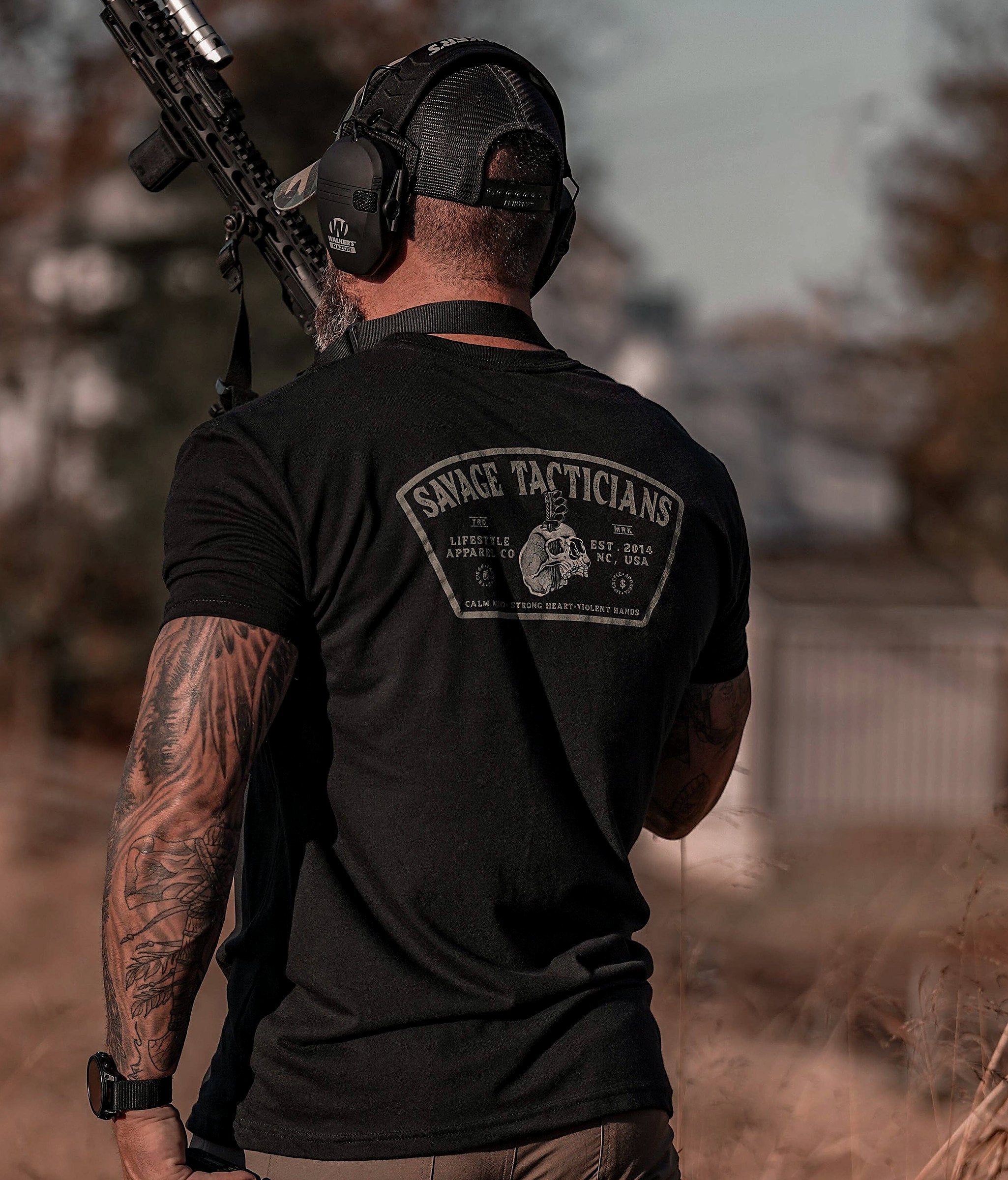 Savage Tacticians Keystone tee