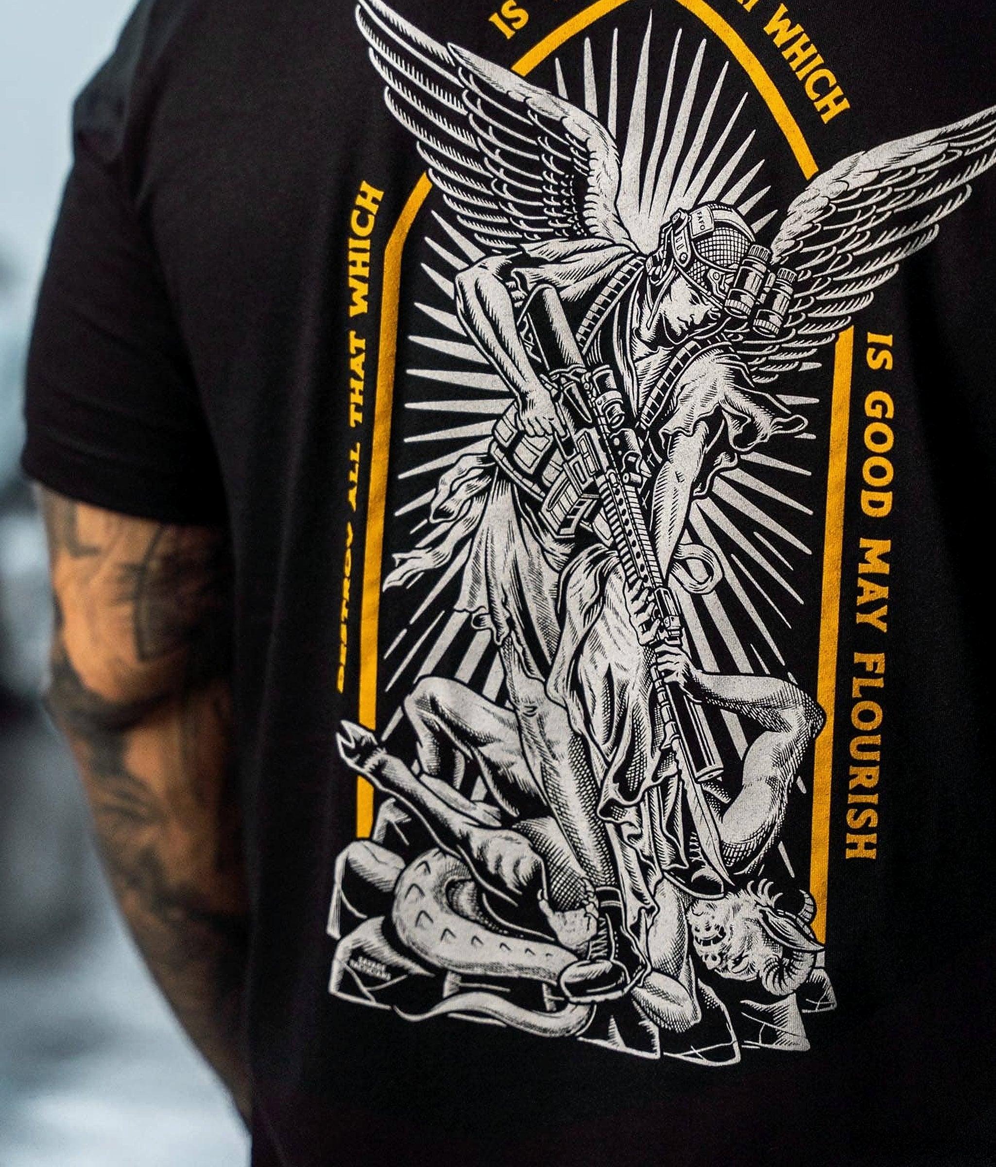 Savage Tacticians Saint tee