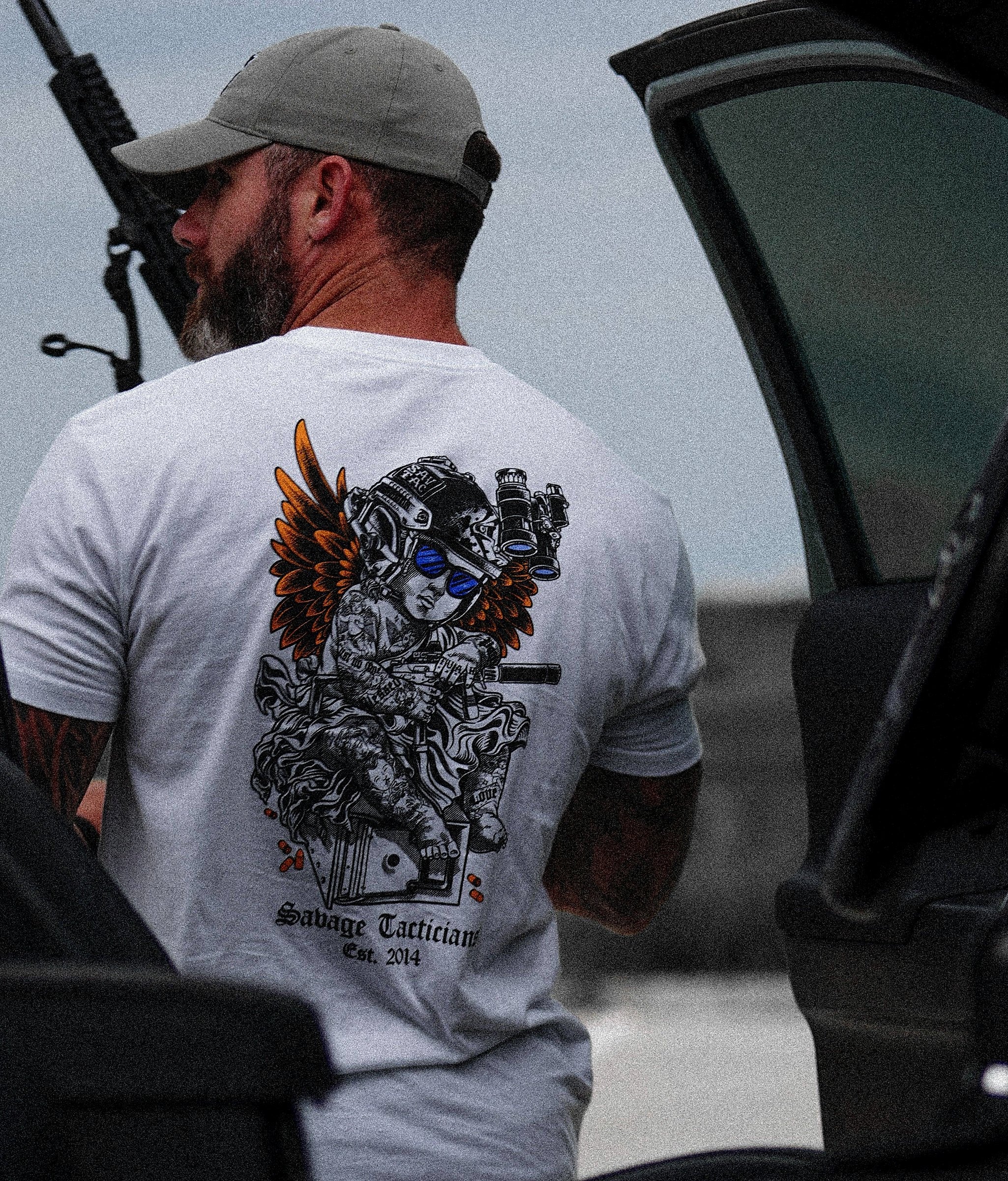 Savage Tacticians Guardian Angel tee