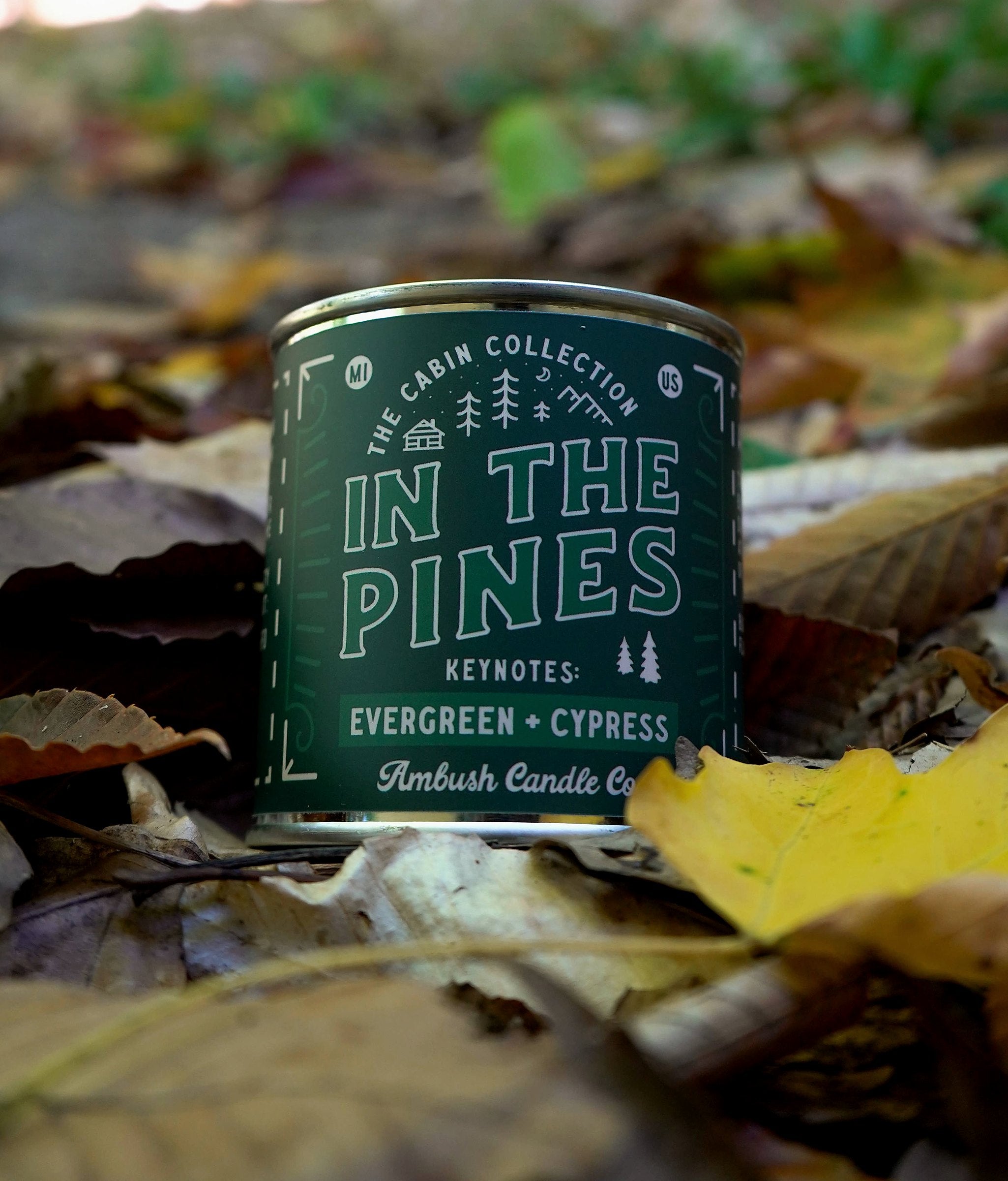 Ambush Candle Co In The Pines candle