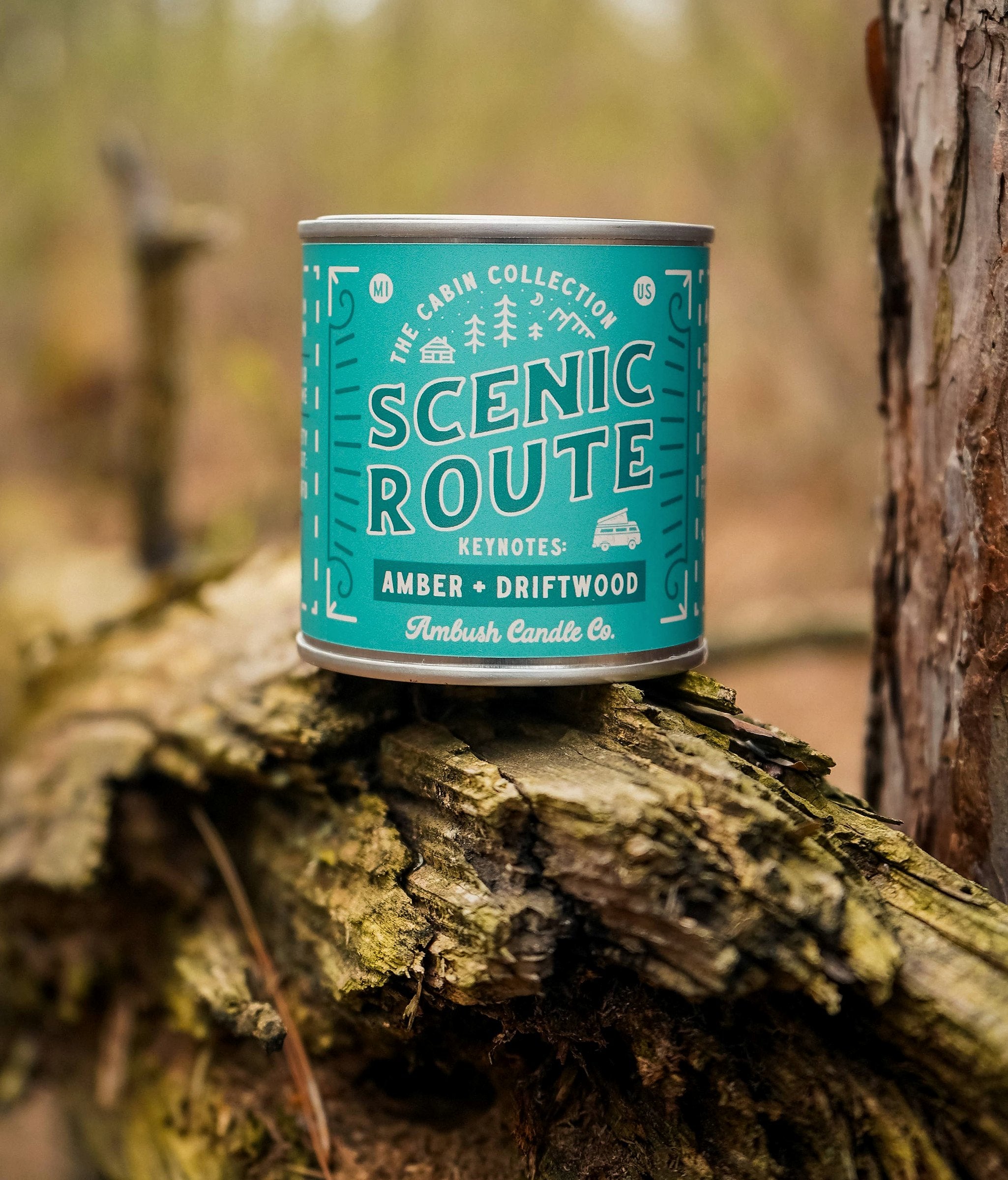 Ambush Candle Co Scenic Route candle