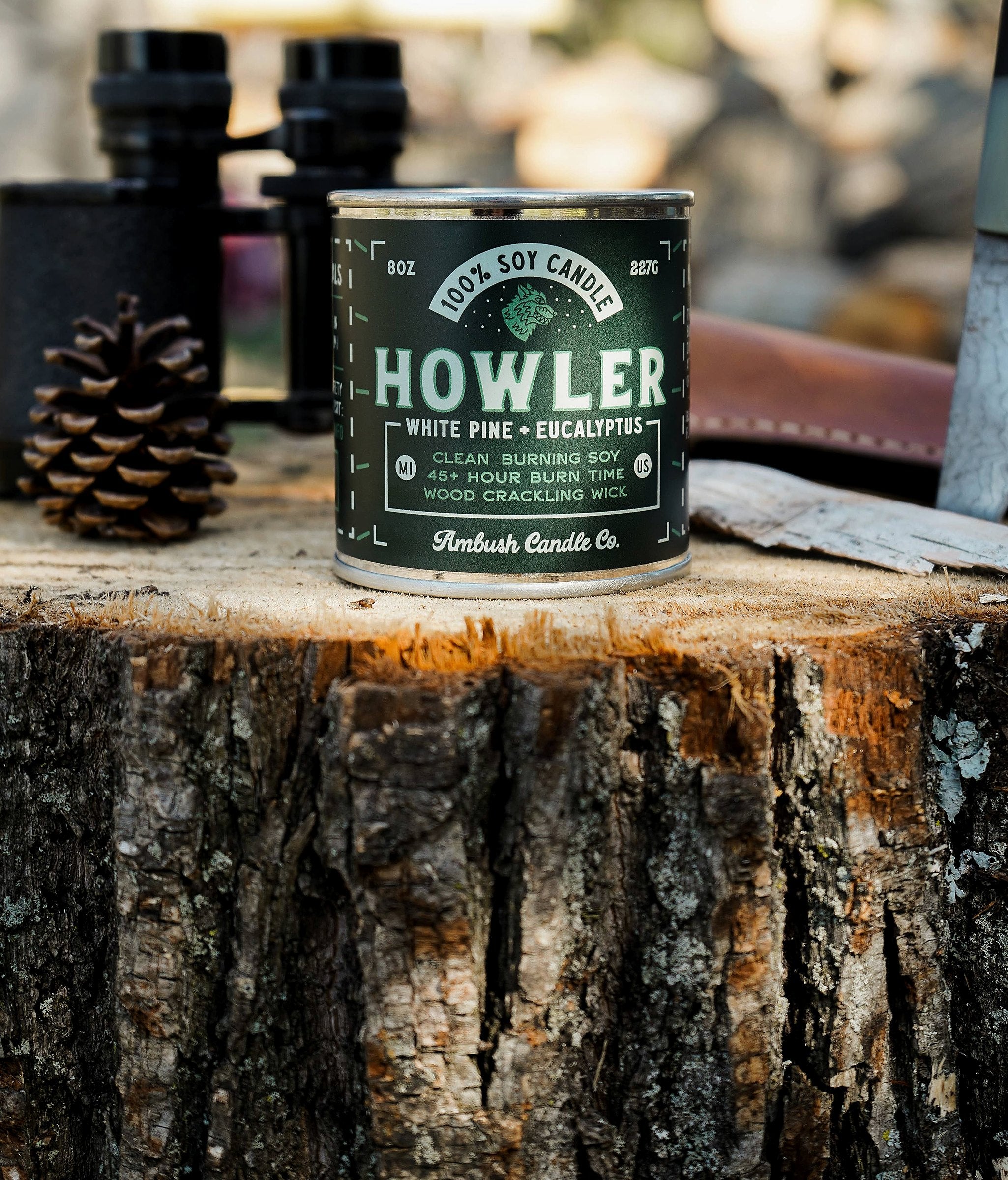 Ambush Candle Co Howler candle