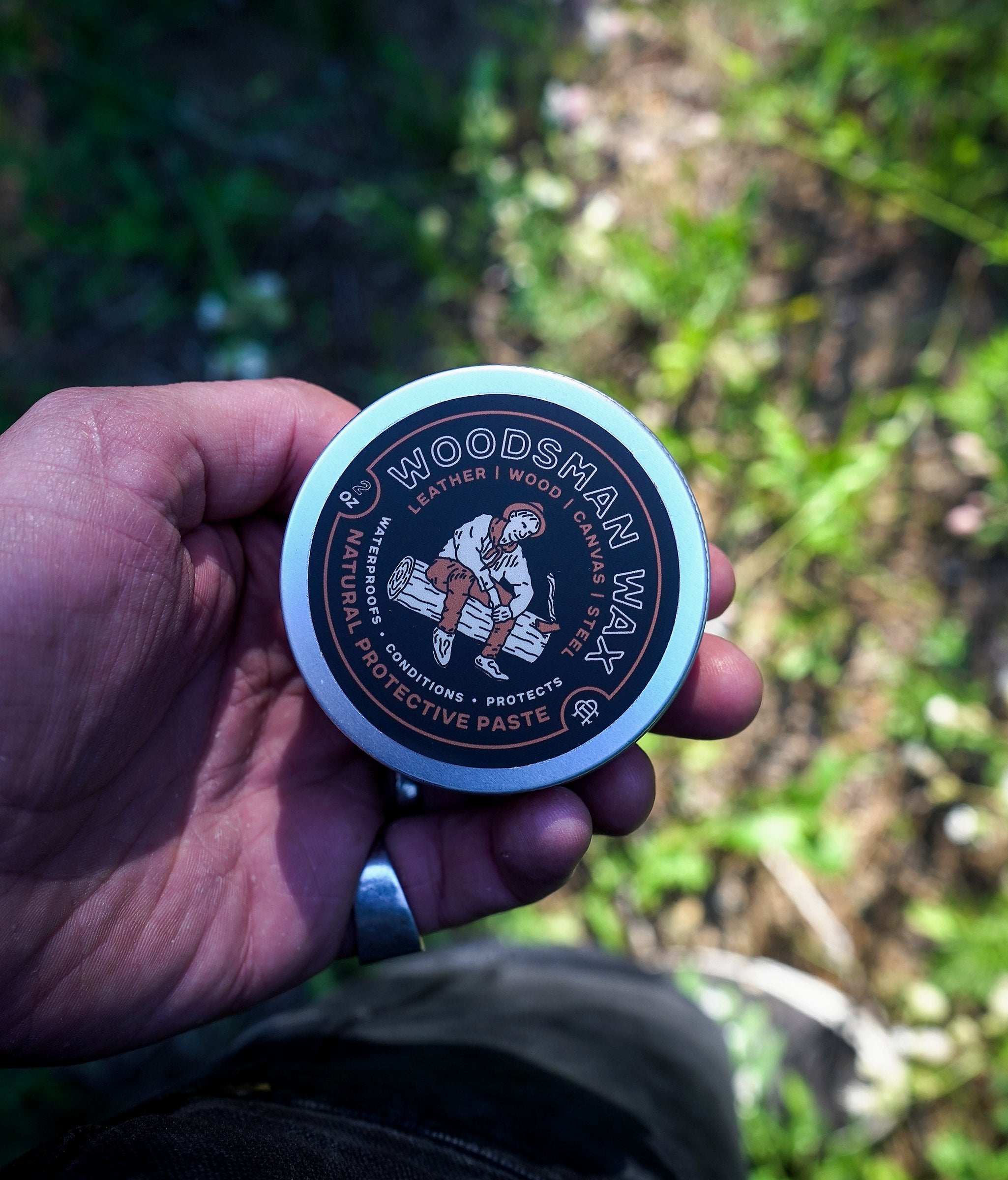 Ambush Candle Co Woodsman Wax
